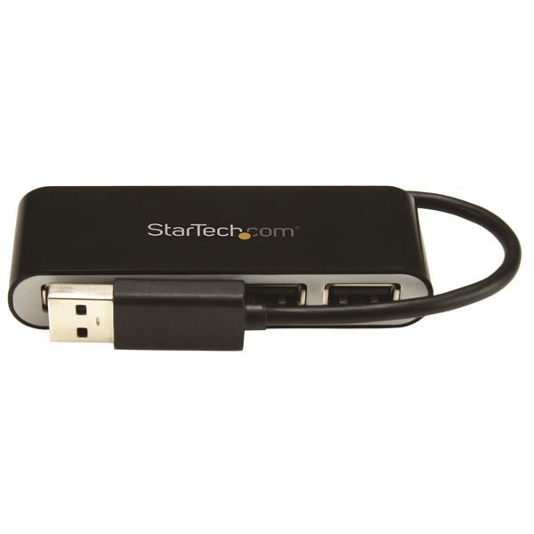STARTECH 4 Port USB Hub - 4 x USB 2.0 port - Bus Powered - USB Adapter - USB Splitter - Multi Port USB Hub - USB 2.0 Hub (ST4200MINI2)