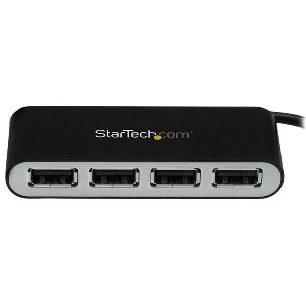 STARTECH 4 Port USB Hub - 4 x USB 2.0 port - Bus Powered - USB Adapter - USB Splitter - Multi Port USB Hub - USB 2.0 Hub (ST4200MINI2)