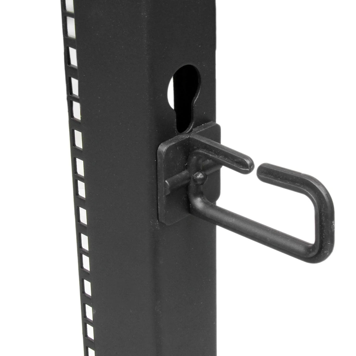 STARTECH 4-Post 12U Mobile Open Frame Server Rack | 19in Network Rack with Wheels | Rolling Rack for Computer|AV|Data|IT Equipment - Casters | Leveling Feet or Floor Mounting (4POSTRACK12U) (4POSTRACK12U)