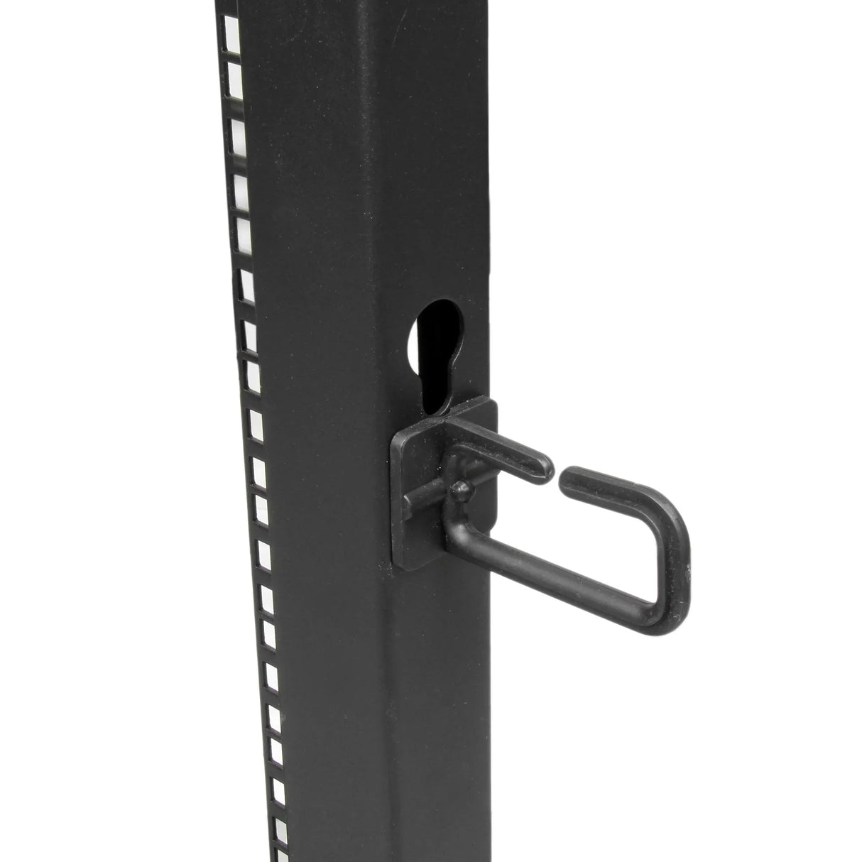 STARTECH 4-Post 18U Mobile Open Frame Server Rack | 19in Network Rack with Wheels | Rolling Rack for Computer|AV|Data|IT Equipment - Casters | Leveling Feet or Floor Mounting (4POSTRACK18U) (4POSTRACK18U)