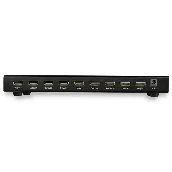 STARTECH 4K 60hz HDMI Splitter - 8 Port - HDR Support - 7.1 Surround Sound Audio - HDMI Distribution Amplifier - HDMI 2.0 Splitter (ST128HD20) (ST128HD20)