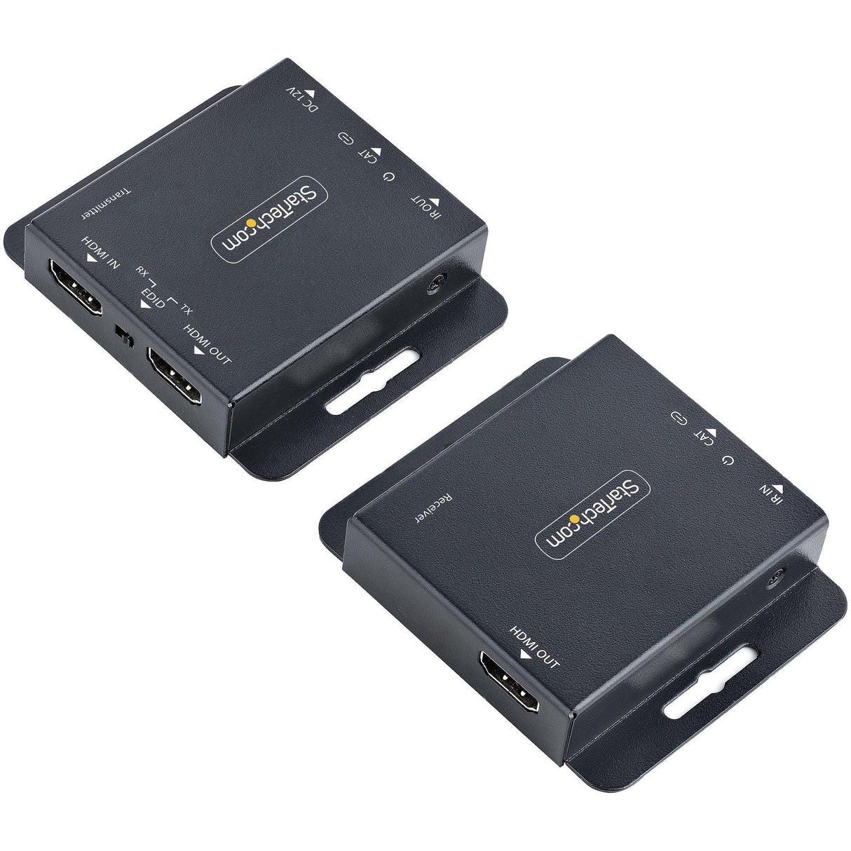 STARTECH 4K HDMI Extender over CAT6|CAT5 Ethernet Cable | 4K 30Hz or 1080p 60Hz Video Extender over Ethernet Cable Transmitter and Receiver Kit | IR Remote Control (EXTEND-HDMI-4K40C6P1) (EXTEND-HDMI-4K40C6P1)