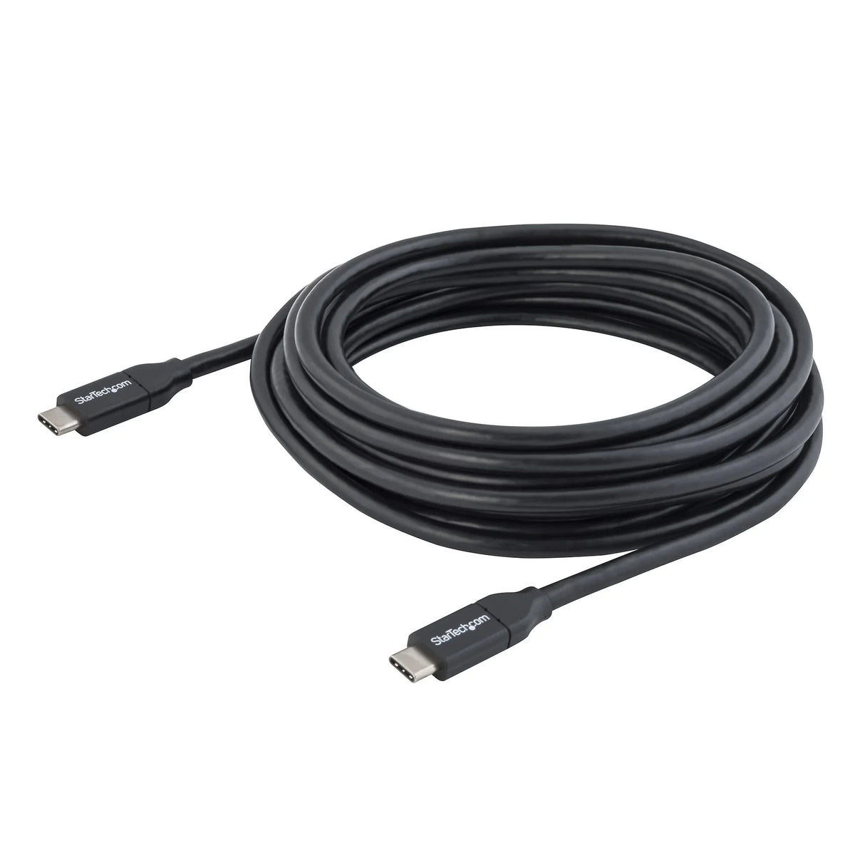 STARTECH 4m USB C Cable w| PD - 13ft USB Type C Cable - 5A Power Delivery - USB 2.0 USB-IF Certified - USB 2.0 Type-C Cable - 100W|5A (USB2C5C4M)