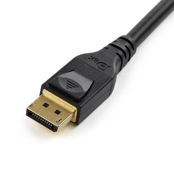 STARTECH 4m VESA Certified DisplayPort 1.4 Cable - 8K 60Hz HBR3 HDR - 13ft Super UHD DisplayPort to DisplayPort Monitor Cord - Ultra HD 4K 120Hz DP 1.4 Slim Video Cable M|M DP Connector (DP14MM4M) (DP14MM4M)