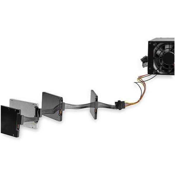 STARTECH 4x SATA Power Splitter Adapter Cable (PYO4SATA)