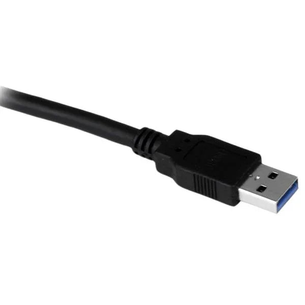 STARTECH 5 ft Black Desktop SuperSpeed USB 3.0 Extension Cable - A to A M|F - USB 3.0 Extension Cable A Male to A Female - 5 feet (USB3SEXT5DKB)