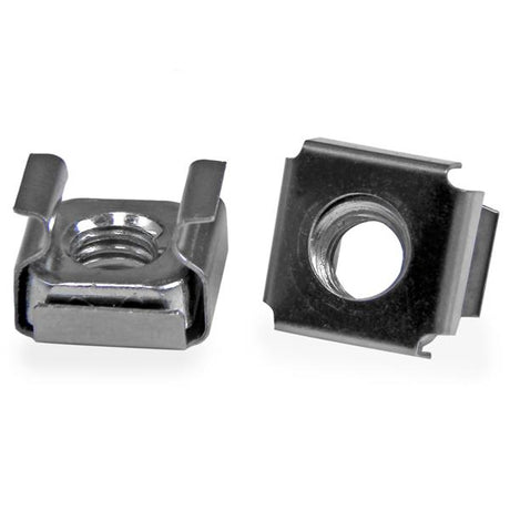 STARTECH 50 Pkg M6 Cage Nuts for Server Rack Cabinet (CABCAGENUTS6)