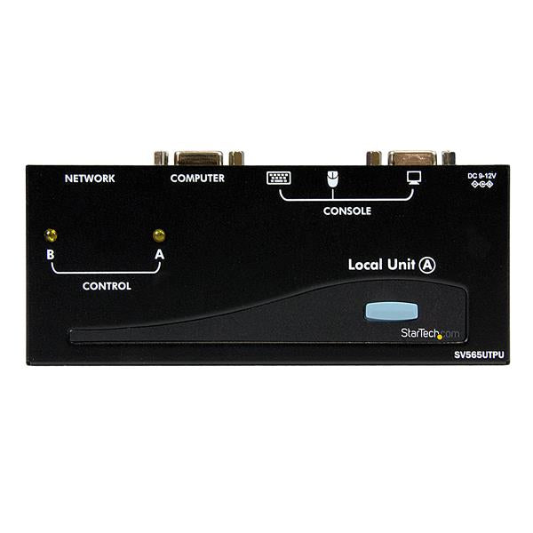 STARTECH 500ft VGA KVM Over IP Extender - PS|2 & USB Host - KVM Console Over CAT5 Ethernet for Multiple Servers | Computers (SV565UTPU) (SV565UTPU)