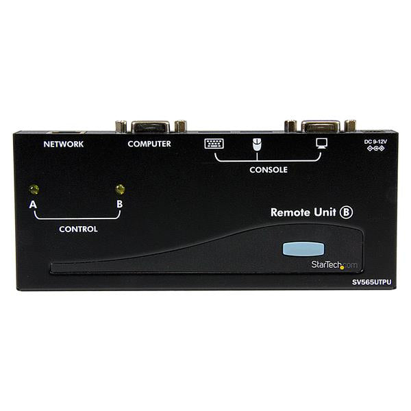STARTECH 500ft VGA KVM Over IP Extender - PS|2 & USB Host - KVM Console Over CAT5 Ethernet for Multiple Servers | Computers (SV565UTPU) (SV565UTPU)