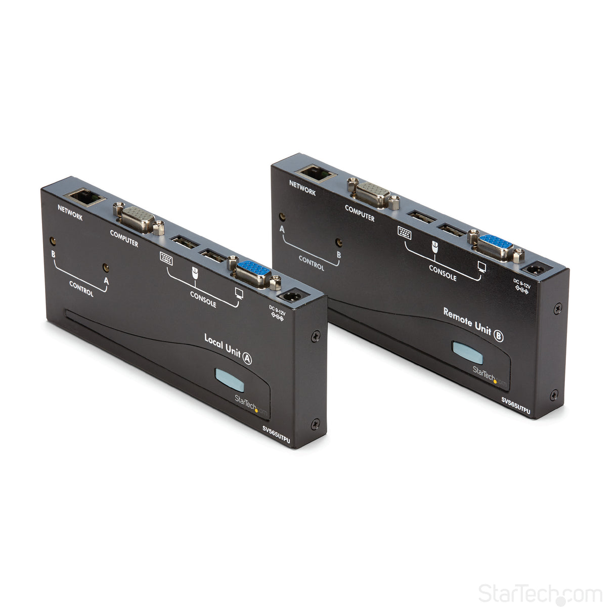 STARTECH 500ft VGA KVM Over IP Extender - PS|2 & USB Host - KVM Console Over CAT5 Ethernet for Multiple Servers | Computers (SV565UTPU) (SV565UTPU)