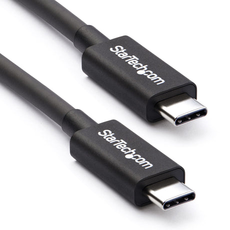 STARTECH 50cm (1.6ft) Passive Thunderbolt 3 Cable | 40Gbps | 100W PD | 4K|5K Video | Thunderbolt Cable | Compatible with USB4|DP Alt Mode | Thunderbolt 4 | USB 3.2|Type-C (TBLT34MM50CM) (TBLT34MM50CM)