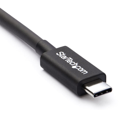 STARTECH 50cm (1.6ft) Passive Thunderbolt 3 Cable | 40Gbps | 100W PD | 4K|5K Video | Thunderbolt Cable | Compatible with USB4|DP Alt Mode | Thunderbolt 4 | USB 3.2|Type-C (TBLT34MM50CM) (TBLT34MM50CM)