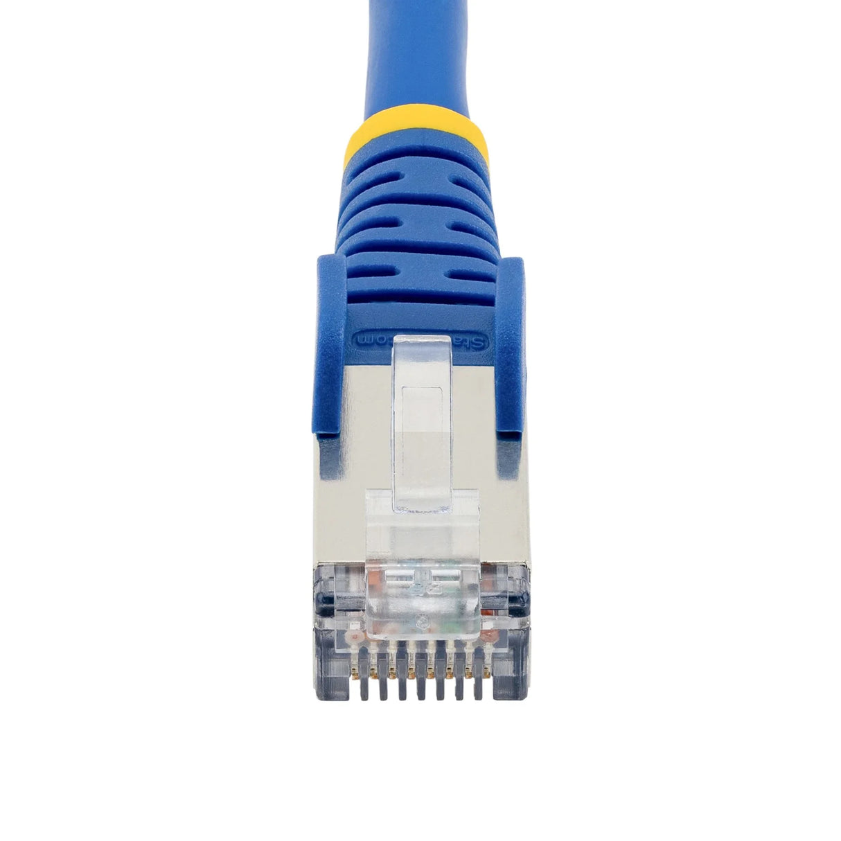 STARTECH 50cm CAT6a Ethernet Cable - Low Smoke Zero Halogen (LSZH) - 10 Gigabit 500MHz 100W PoE RJ45 S|FTP Blue Network Patch Cord Snagless w|Strain Relief (NLBL-50C-CAT6A-PATCH) (NLBL-50C-CAT6A-PATCH)
