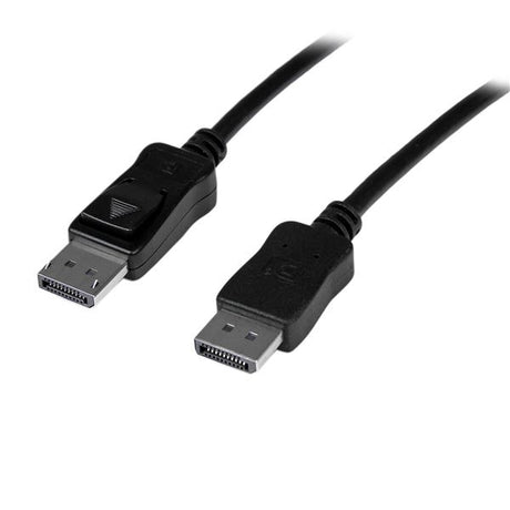 STARTECH 50ft (15m) Active DisplayPort Cable - 4K Ultra HD DisplayPort Cable - Long DP to DP Cable for Projector|Monitor - DP Video|Display Cord - Latching DP Connectors (DISPL15MA) (DISPL15MA)