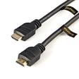 STARTECH 50ft (15m) Active HDMI Cable - 4K High Speed HDMI Cable with Ethernet - CL2 Rated for In-Wall Install - 4K 30Hz Video - HDMI 1.4 Cord - For HDMI Monitor | Projector | TV | Display (HDMM15MA) (HDMM15MA)