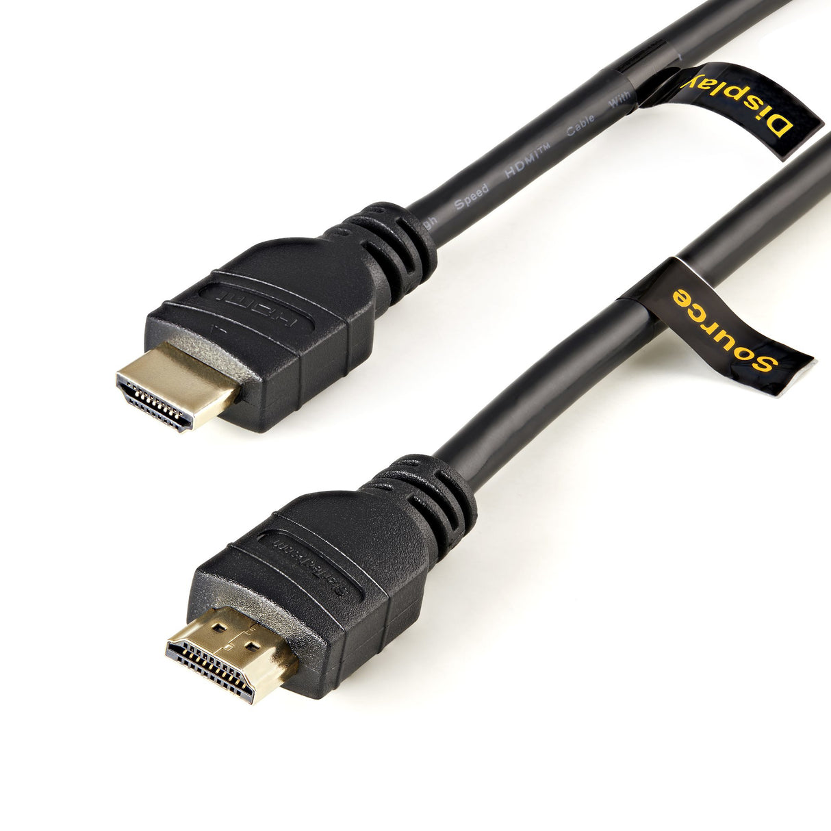 STARTECH 50ft (15m) Active HDMI Cable - 4K High Speed HDMI Cable with Ethernet - CL2 Rated for In-Wall Install - 4K 30Hz Video - HDMI 1.4 Cord - For HDMI Monitor | Projector | TV | Display (HDMM15MA) (HDMM15MA)