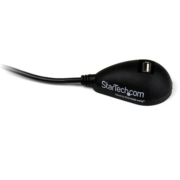 STARTECH 5ft Desktop USB Extension Cable - A Male to A Female - 5 ft USB A to A Extension Cable - 5ft USB 2.0 Extension cord (USBEXTAA5DSK)