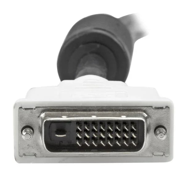 STARTECH 5m DVI-D Dual Link Cable - Male to Male DVI-D Digital Video Monitor Cable - 25 pin DVI-D Cable M|M Black 5 Meter - 2560x1600 (DVIDDMM5M)