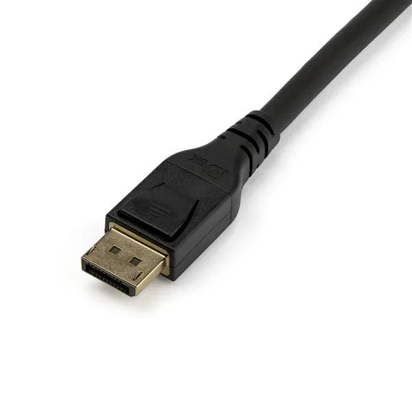 STARTECH 5m VESA Certified DisplayPort 1.4 Cable - 8K 60Hz HBR3 HDR - 16ft Super UHD DisplayPort to DisplayPort Monitor Cord - Ultra HD 4K 120Hz DP 1.4 Slim Video Cable M|M DP Connector (DP14MM5M) (DP14MM5M)
