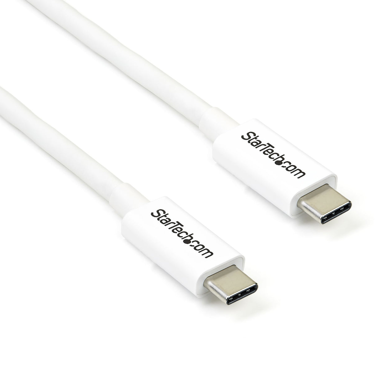STARTECH 6.6ft (2m) Passive Thunderbolt 3 Cable | 20Gbps | 100W PD | 4K Video | Thunderbolt Cable | Compatible with USB4|DP Alt Mode | Thunderbolt 4 | USB 3.2|Type-C (TBLT3MM2MW) (TBLT3MM2MW)
