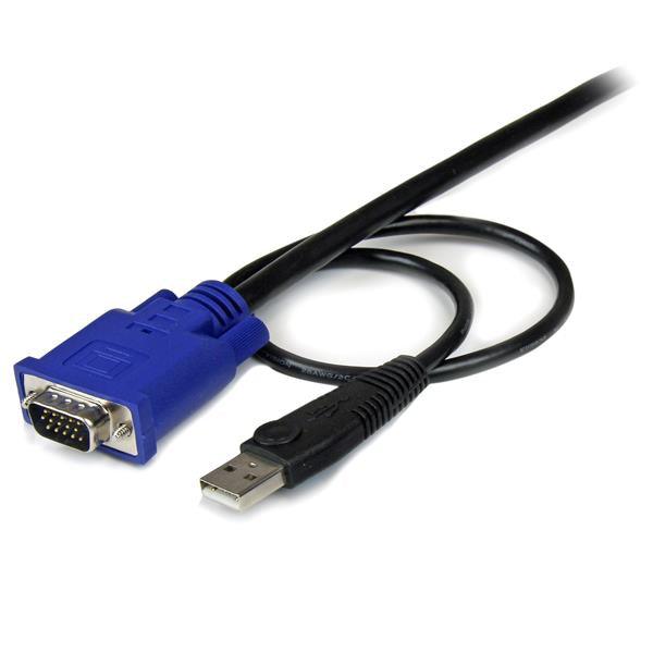 STARTECH 6 ft 2-in-1 Ultra Thin USB KVM Cable (SVECONUS6)