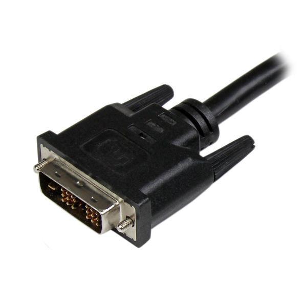 STARTECH 6 ft DVI-D Single Link Cable - Male to Male DVI-D Digital Video Monitor Cable - DVI-D M|M - Black 6 Feet - 1920x1200 (DVIMM6)