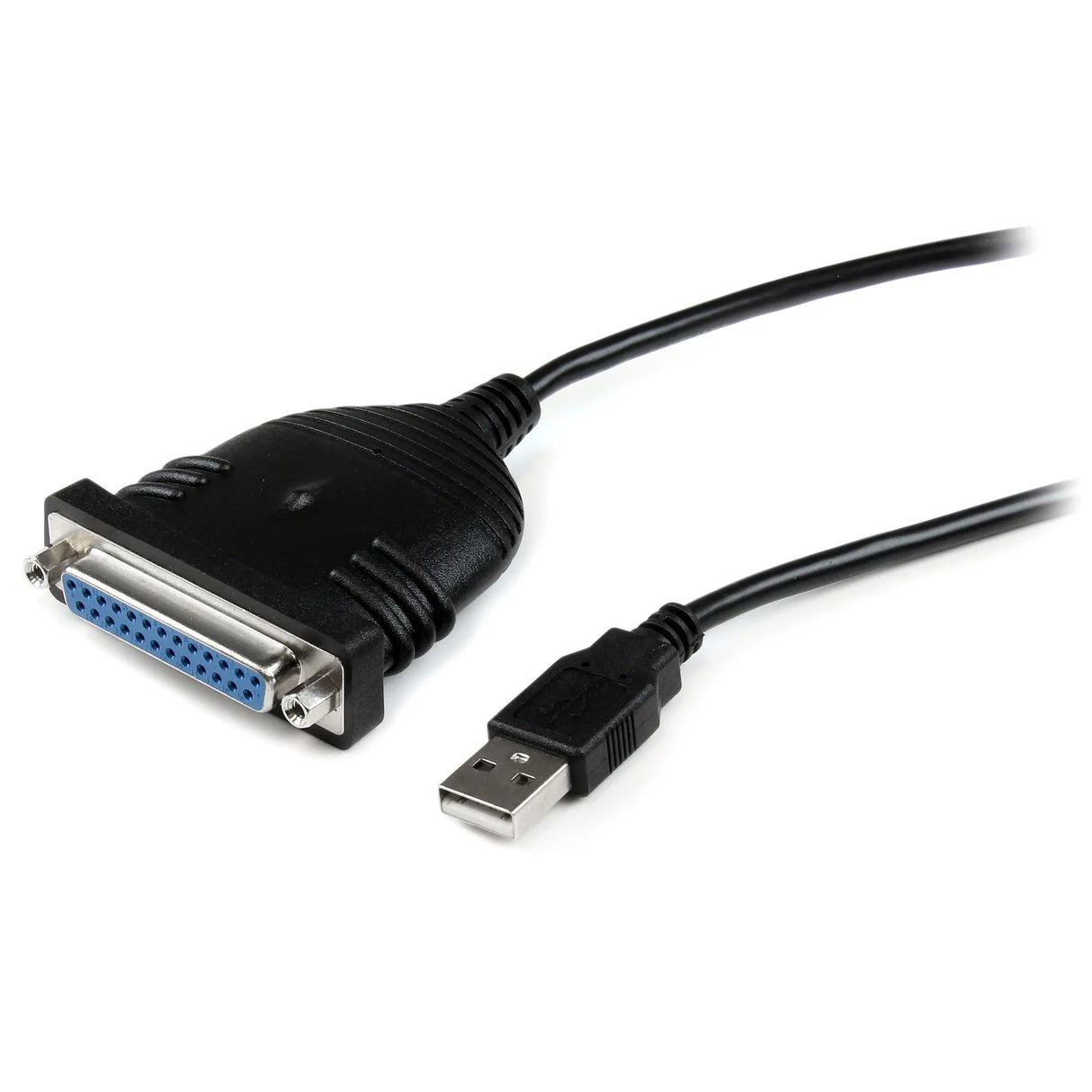STARTECH 6 ft | 2m USB to DB25 Parallel Printer Adapter Cable - 2 Meter USB to IEEE-1284 Printer Cable - USB A to DB25 M|F (ICUSB1284D25)