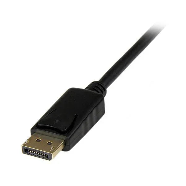 STARTECH 6ft (1.8m) DisplayPort to DVI Cable - 1080p Video - Active DisplayPort to DVI Adapter Cable - DisplayPort to DVI-D Cable Single Link - DP 1.2 to DVI Monitor Cable Converter (DP2DVIMM6BS) (DP2DVIMM6BS)