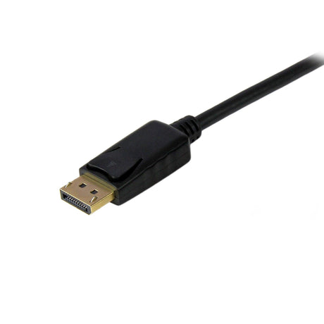 STARTECH 6ft (1.8m) DisplayPort to VGA Cable - Active DisplayPort to VGA Adapter Cable - 1080p Video - DP to VGA Monitor Cable - DP 1.2 to VGA Converter - Latching DP Connector (DP2VGAMM6B) (DP2VGAMM6B)