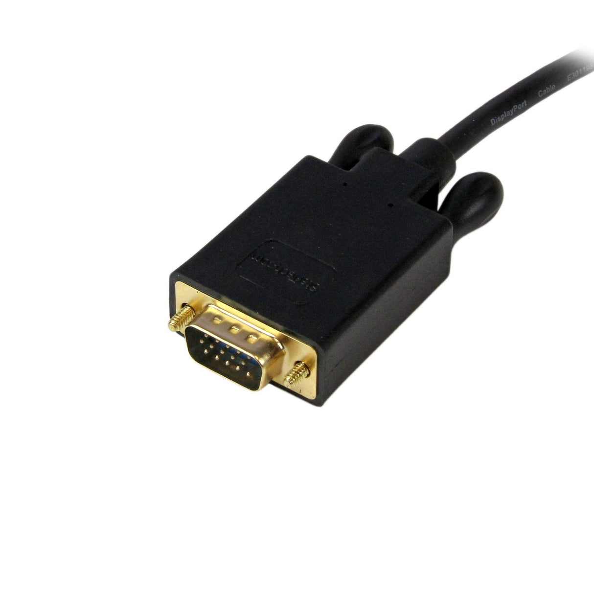 STARTECH 6ft (1.8m) DisplayPort to VGA Cable - Active DisplayPort to VGA Adapter Cable - 1080p Video - DP to VGA Monitor Cable - DP 1.2 to VGA Converter - Latching DP Connector (DP2VGAMM6B) (DP2VGAMM6B)