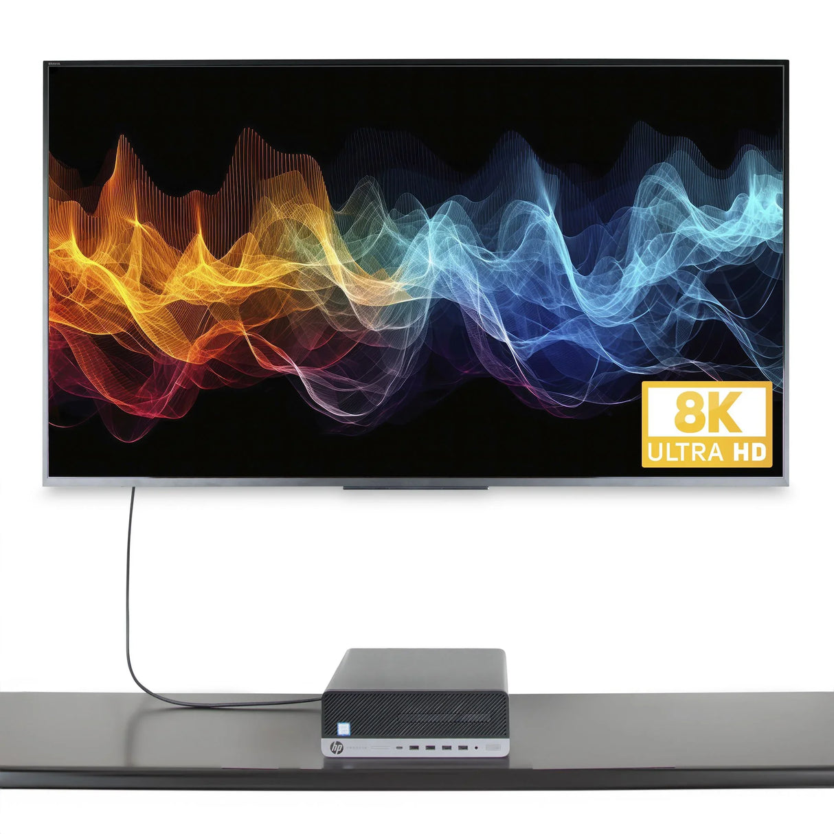 STARTECH 6ft (2m) DisplayPort to HDMI Adapter Cable | 8K 60Hz | 4K 144Hz | HDR10 | DP 1.4 to HDMI 2.1 Active Video Converter | DisplayPort Desktop to HDMI Monitor (133DISPLAYPORTHDMI21) (133DISPLAYPORTHDMI21)