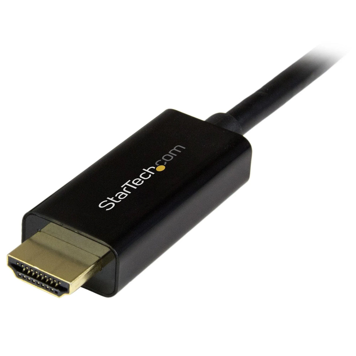 STARTECH 6ft (2m) DisplayPort to HDMI Cable - 4K 30Hz - DisplayPort to HDMI Adapter Cable - DP 1.2 to HDMI Monitor Cable Converter - Latching DP Connector - Passive DP to HDMI Cord (DP2HDMM2MB) (DP2HDMM2MB)