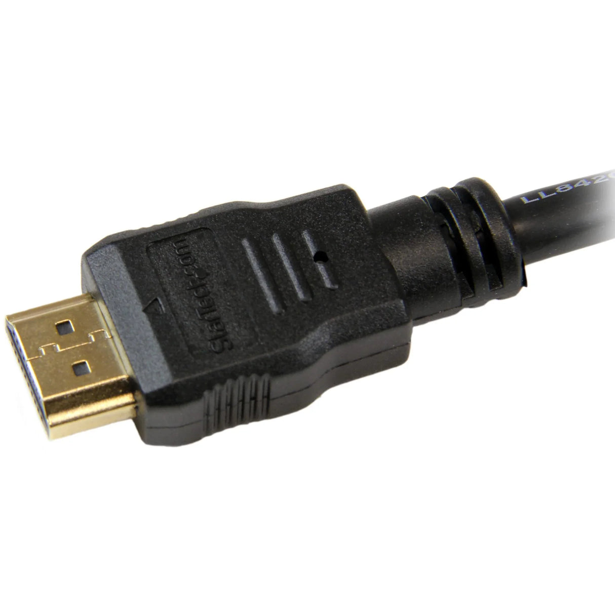 STARTECH 6ft (2m) HDMI Cable - 4K High Speed HDMI Cable with Ethernet - UHD 4K 30Hz Video - HDMI 1.4 Cable - Ultra HD HDMI Monitors | Projectors | TVs & Displays - Black HDMI Cord - M|M (HDMM6) (HDMM6)