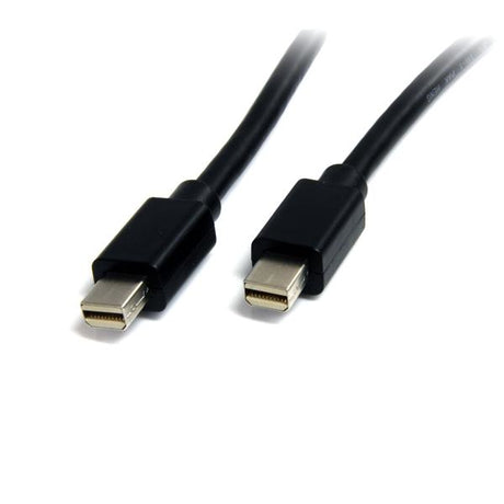 STARTECH 6ft (2m) Mini DisplayPort Cable - 4K x 2K Ultra HD Video - Mini DisplayPort 1.2 Cable - Mini DP to Mini DP Cable for Monitor - mDP Cord - M|M (MDISPLPORT6) (MDISPLPORT6)