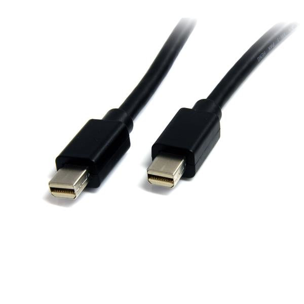 STARTECH 6ft (2m) Mini DisplayPort Cable - 4K x 2K Ultra HD Video - Mini DisplayPort 1.2 Cable - Mini DP to Mini DP Cable for Monitor - mDP Cord - M|M (MDISPLPORT6) (MDISPLPORT6)