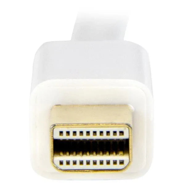 STARTECH 6ft (2m) Mini DisplayPort to HDMI Cable - 4K 30Hz Video - mDP to HDMI Adapter Cable - Mini DP or Thunderbolt 1|2 Mac|PC to HDMI Monitor - mDP to HDMI Converter Cord - White (MDP2HDMM2MW) (MDP2HDMM2MW)