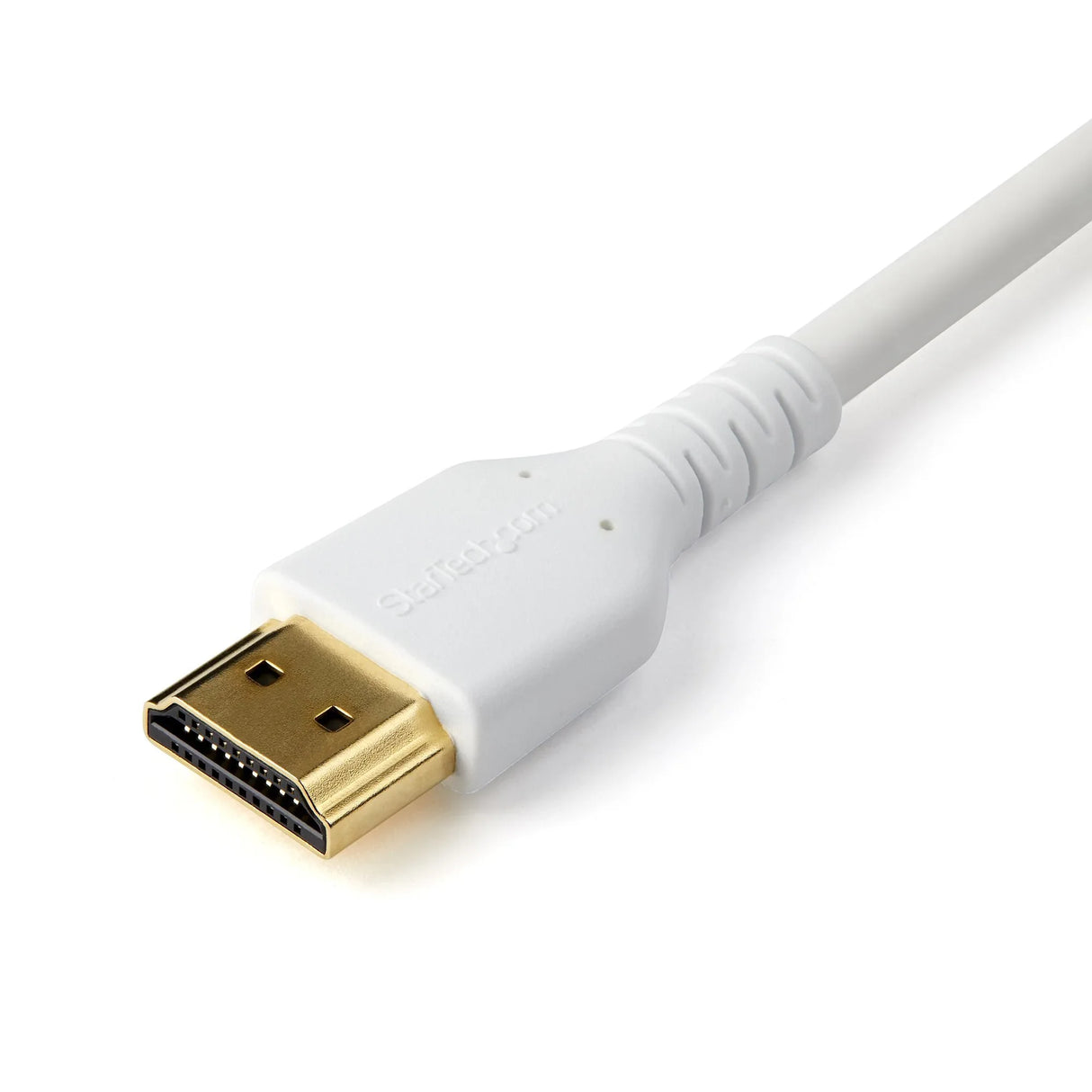 STARTECH 6ft (2m) Premium Certified HDMI 2.0 Cable with Ethernet - Durable High Speed UHD 4K 60Hz HDR - Rugged M|M HDMI Cord with Aramid Fiber - TPE - Ultra HD Monitors | TVs & Displays (RHDMM2MPW) (RHDMM2MPW)