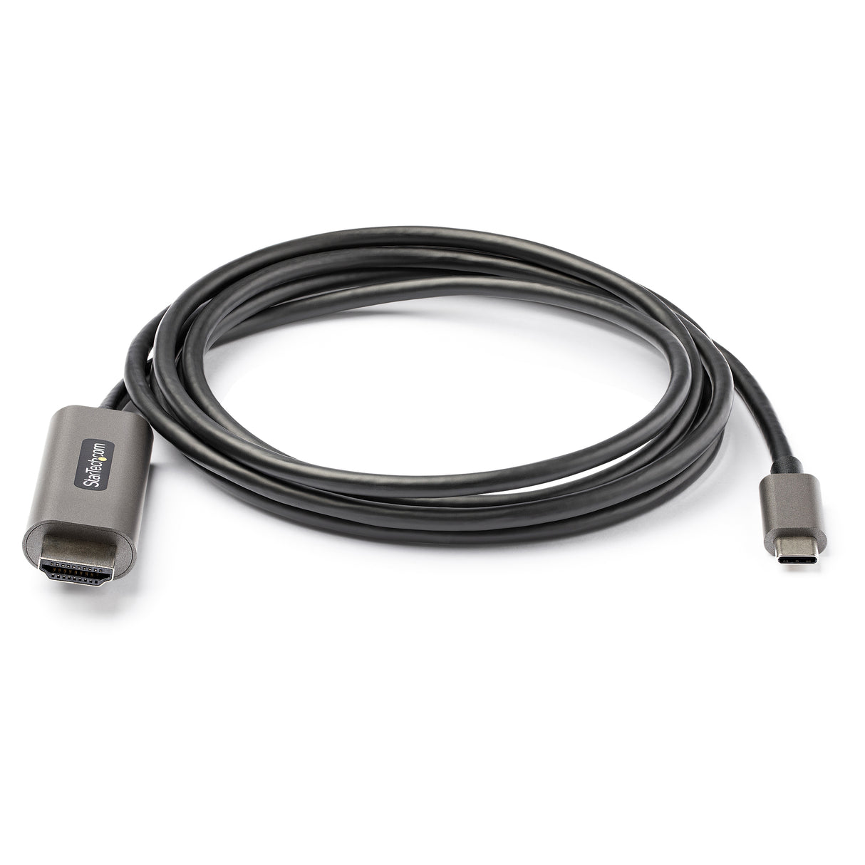 STARTECH 6ft (2m) USB C to HDMI Cable 4K 60Hz w| HDR10 - Ultra HD USB Type-C to 4K HDMI 2.0b Video Adapter Cable - USB-C to HDMI HDR Monitor|Display Converter - DP 1.4 Alt Mode HBR3 (CDP2HDMM2MH) (CDP2HDMM2MH)