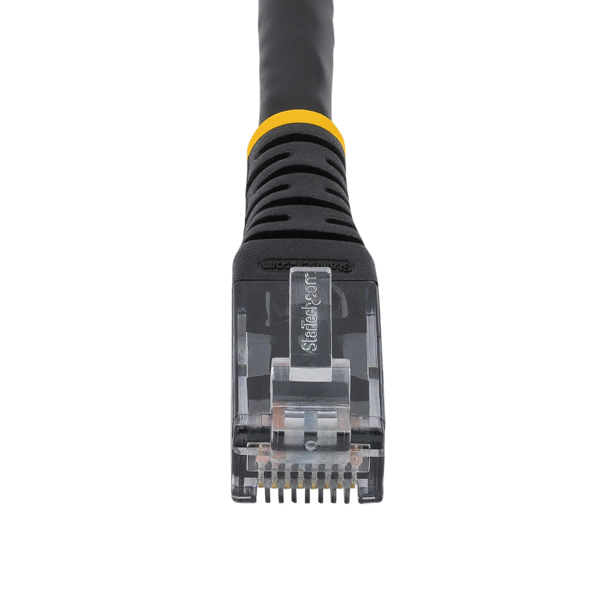 STARTECH 6ft CAT6 Ethernet Cable - Black CAT 6 Gigabit Ethernet Wire -650MHz 100W PoE RJ45 UTP Molded Network|Patch Cord w|Strain Relief|Fluke Tested|Wiring is UL Certified|TIA (C6PATCH6BK) (C6PATCH6BK)