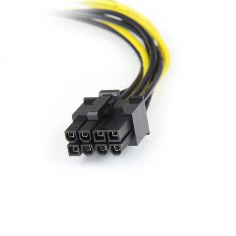 STARTECH 6in LP4 to 8 Pin PCI Express Video Card Power Cable Adapter - lp4 to PCI express - molex to 8 pin PCIe (LP4PCIEX8ADP)