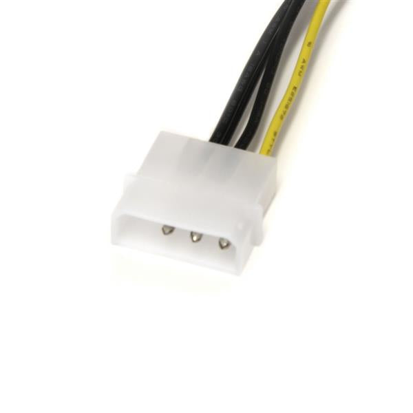 STARTECH 6in LP4 to 8 Pin PCI Express Video Card Power Cable Adapter - lp4 to PCI express - molex to 8 pin PCIe (LP4PCIEX8ADP)