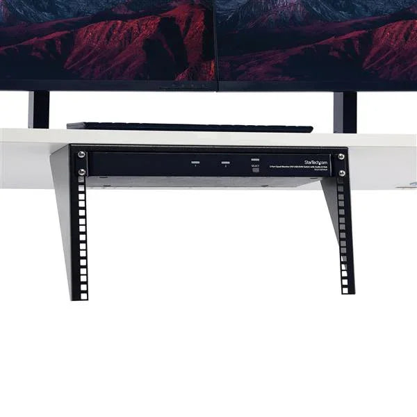 STARTECH 6U Wall Mount Patch Panel Bracket | 19 in | Steel - Vertical Mounting Bracket for Networking and Data Equipment (RK619WALLV) (RK619WALLV)