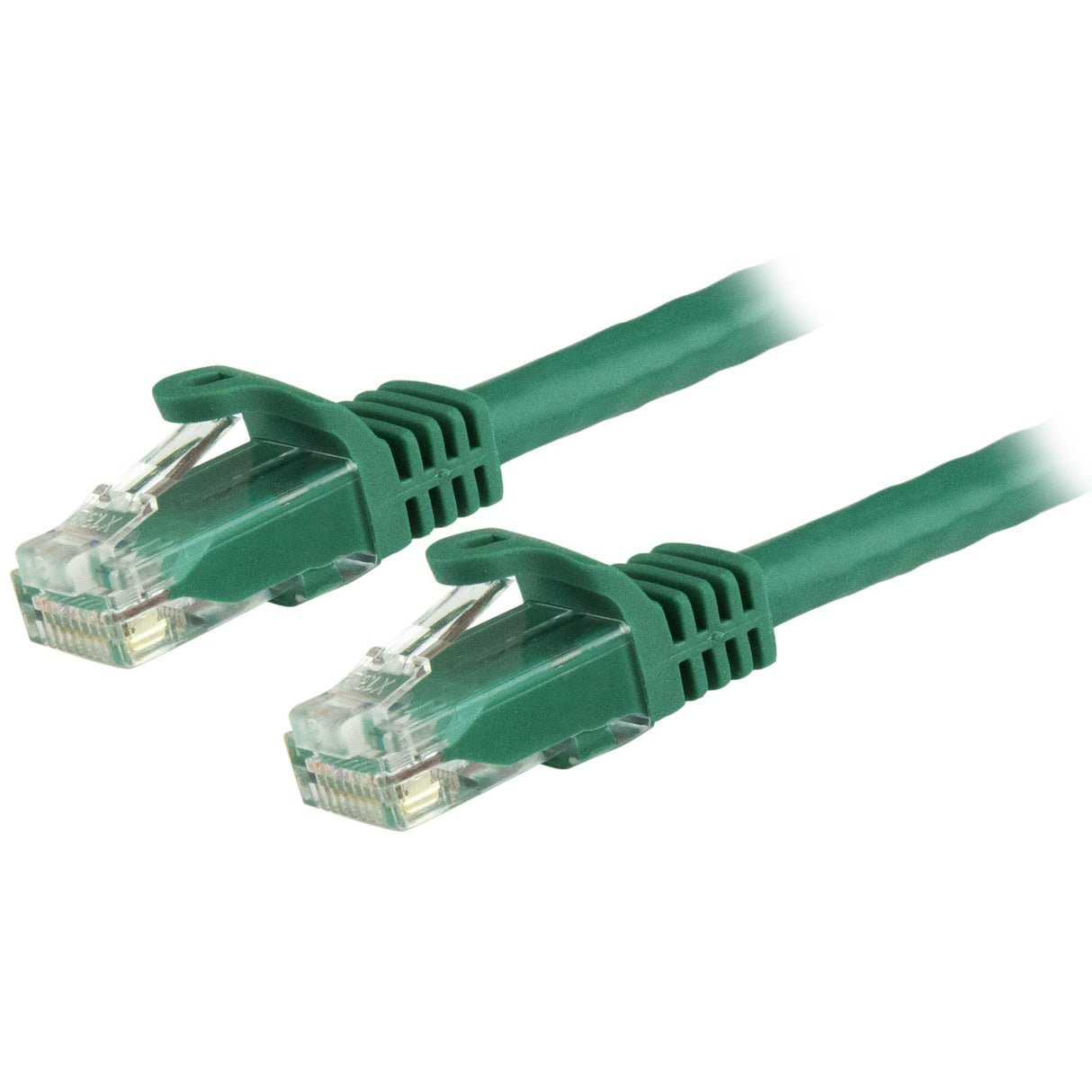 STARTECH 7.5m CAT6 Ethernet Cable - Green CAT 6 Gigabit Ethernet Wire -650MHz 100W PoE RJ45 UTP Network|Patch Cord Snagless w|Strain Relief Fluke Tested|Wiring is UL Certified|TIA (N6PATC750CMGN) (N6PATC750CMGN)