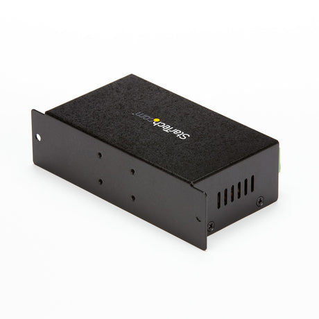 STARTECH 7-Port USB 2.0 Hub - Metal Industrial USB-A Hub with ESD Protection & 350W Surge Protection - Din Rail | Wall or Desk Mountable - TAA Compliant USB Expander Hub (ST7200USBM) (ST7200USBM)