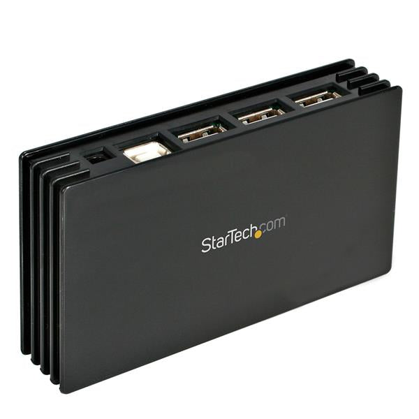 STARTECH 7 Port USB 2.0 Hub | Portable and Compact | Bus Powered USB 2.0 Extender | USB Multiport Expander (ST7202USB) (ST7202USB)