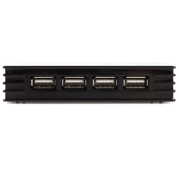 STARTECH 7 Port USB 2.0 Hub | Portable and Compact | Bus Powered USB 2.0 Extender | USB Multiport Expander (ST7202USB) (ST7202USB)