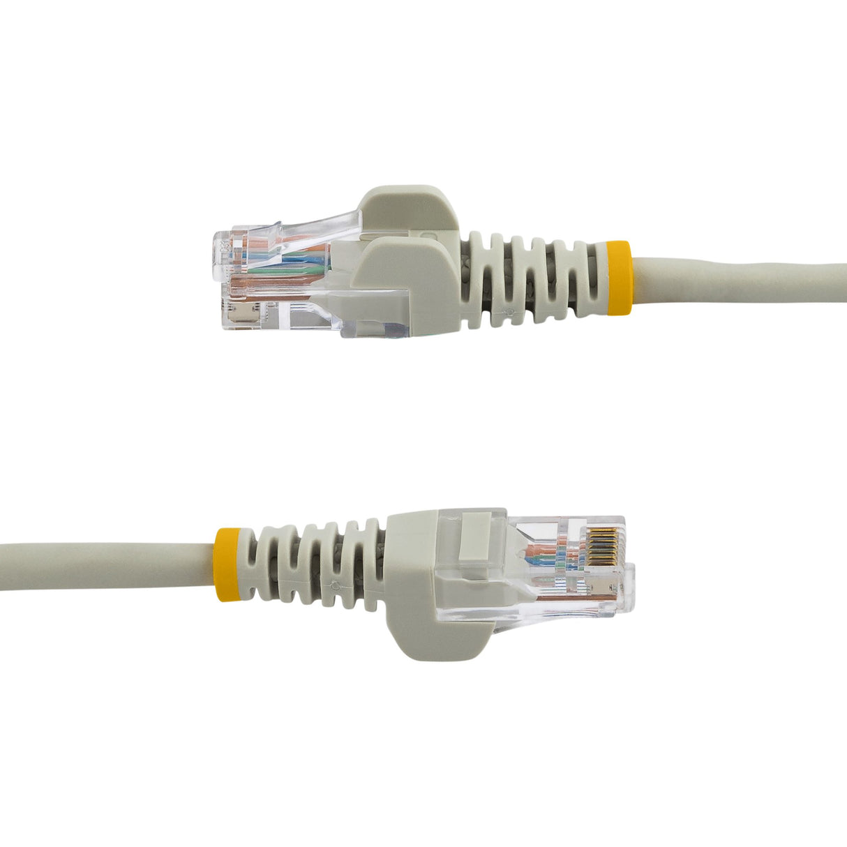 STARTECH 7m Gray Cat5e Patch Cable with Snagless RJ45 Connectors - Long Ethernet Cable - 7 m Cat 5e UTP Cable (45PAT7MGR)