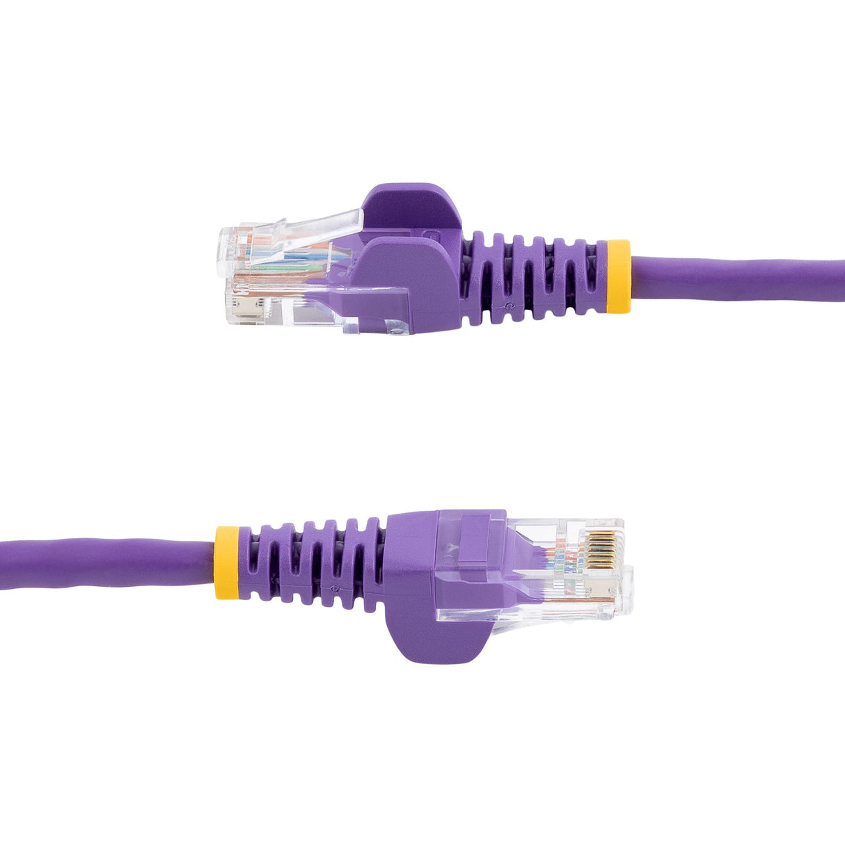 STARTECH 7m Purple Cat5e Patch Cable with Snagless RJ45 Connectors - Long Ethernet Cable - 7 m Cat 5e UTP Cable (45PAT7MPL)