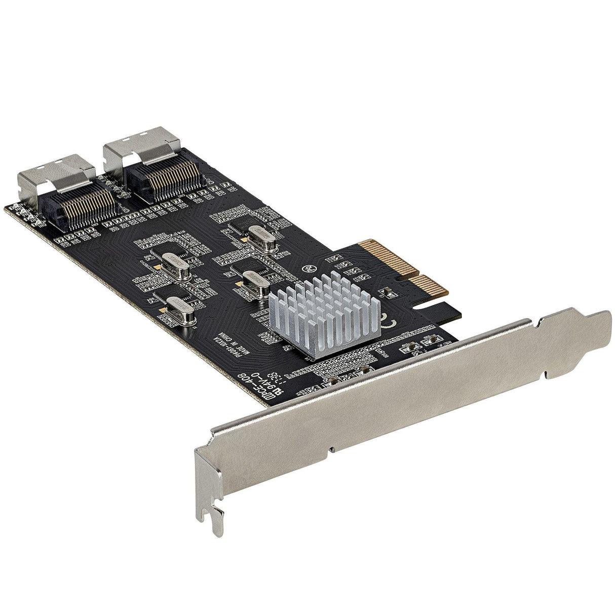 STARTECH 8 Port SATA PCIe Card - PCI Express 6Gbps SATA Expansion Adapter Card with 4 Host Controllers - SATA PCIe Controller Card - PCI-e x4 Gen 2 to SATA III - SATA HDD|SSD (8P6G-PCIE-SATA-CARD) (8P6G-PCIE-SATA-CARD)