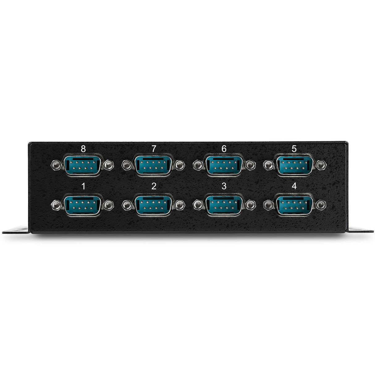 STARTECH 8-Port USB to RS232 Hub with DIN Rail - DB9 - Industrial USB Serial Adapter - Wall-Mountable USB to Serial RS232 Adapter (ICUSB2328I)
